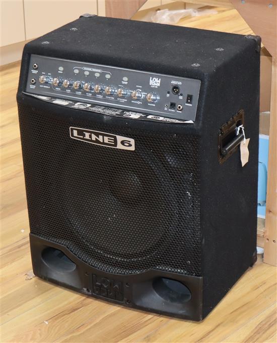 A Line 6 LD 175 bass guitar amplifier